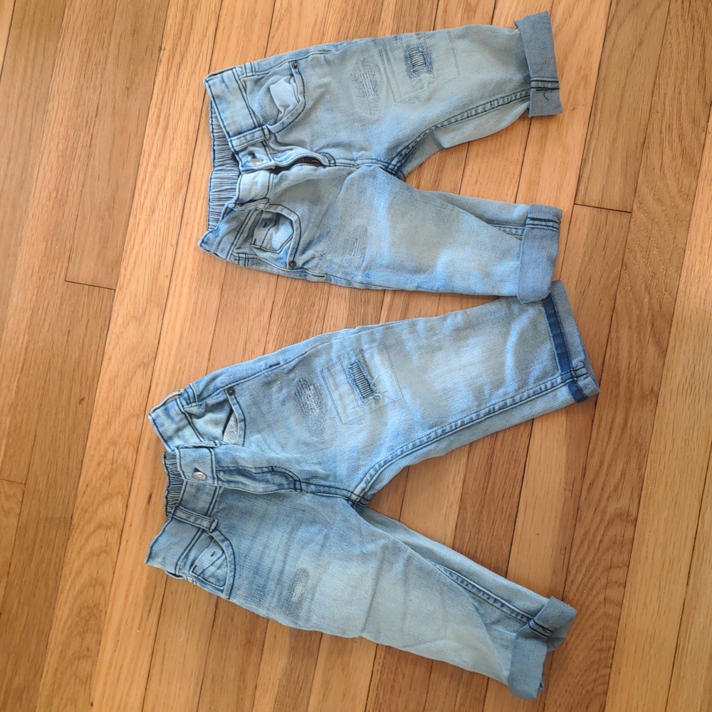Set of 2 12m & 18m Oshkosh Baby Jeans
